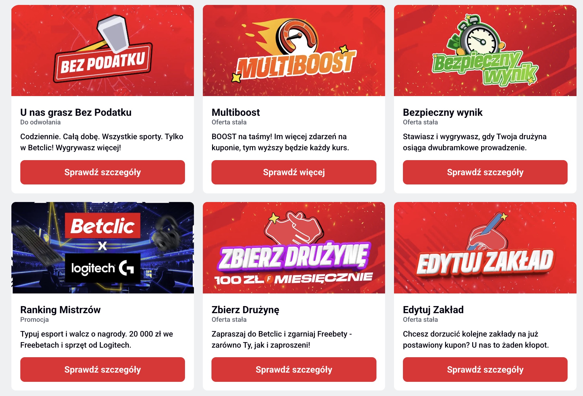 betclic — bonus i oferta startowa